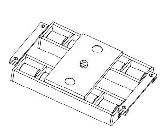 Gépmozgató görgő